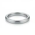 Round Wire 3mm Band | Sterling Silver