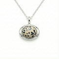 Fàire Pendant | Dalmatian Jasper | Sterling Silver