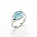 Fàire Ring | Aquamarine | Sterling Silver