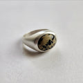 Fàire Ring | Dalmatian Jasper | Sterling Silver